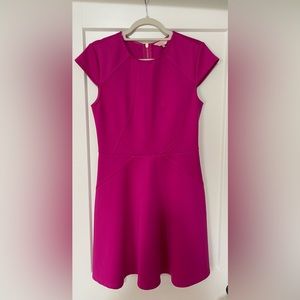 Ted Baker magenta cocktail dress, size 3